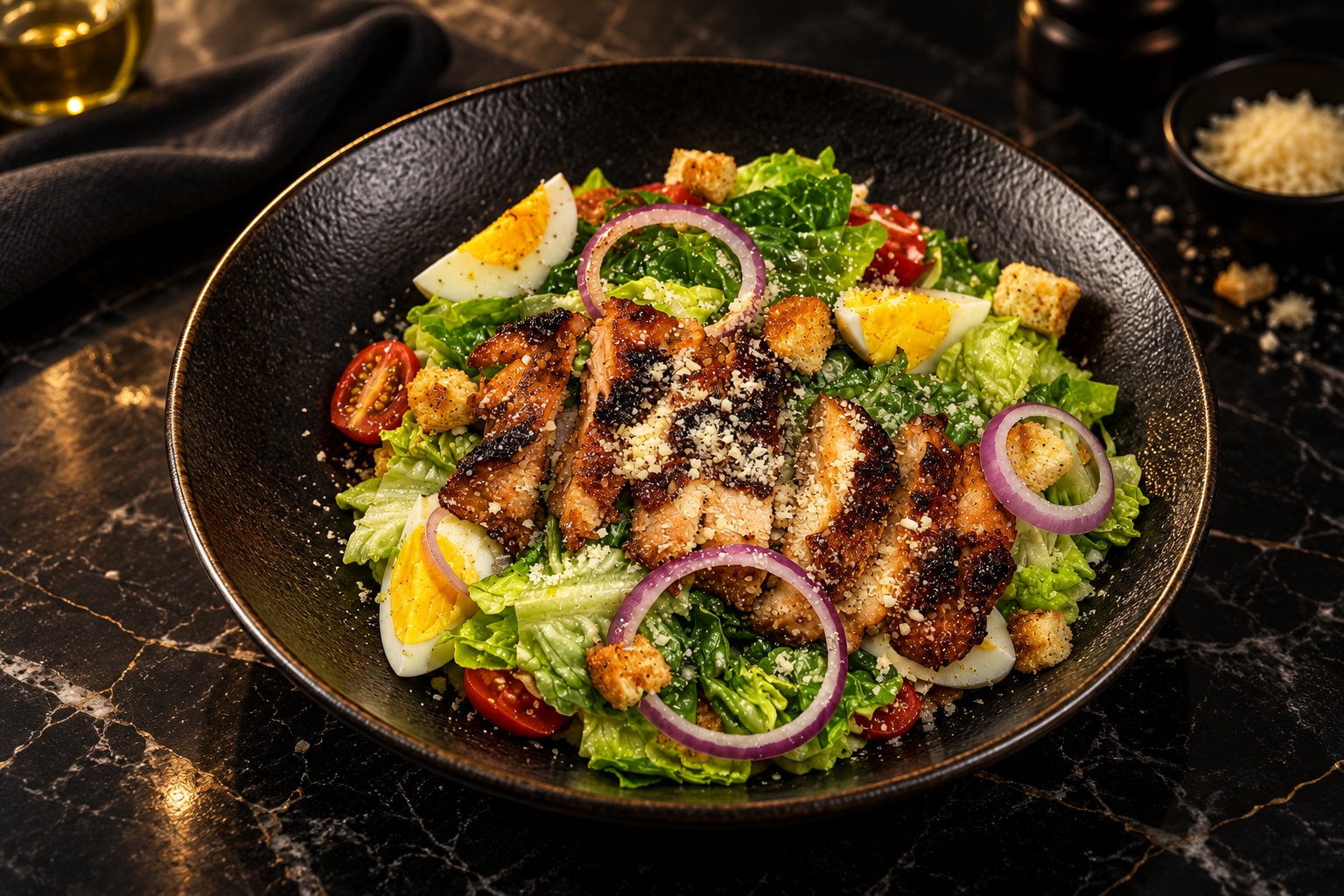 Salad Caesar Chicken Grill